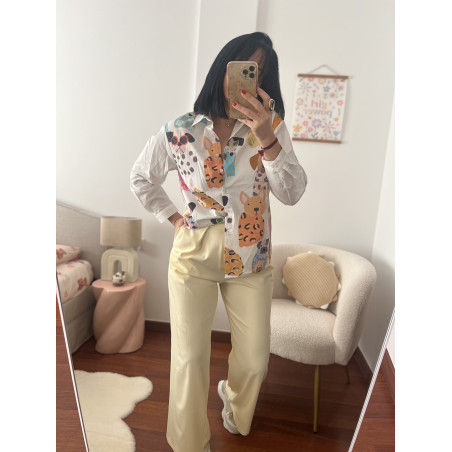 PANTALON DOBLE BOTON