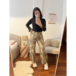 JEANS MUM ANIMAL PRINT