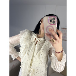 CAMISA GASA CORAZONES