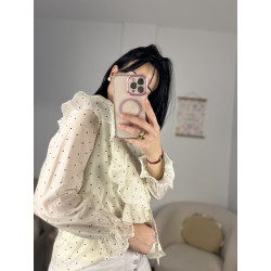 CAMISA GASA CORAZONES