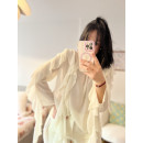 CAMISA VOLANTES AMARILLO PASTEL