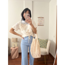 PANTALON FLUIDO DENIM