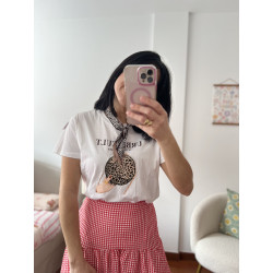 CAMISETA BOLSO PRINT