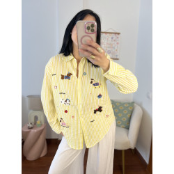 CAMISA CUTE AMARILLA