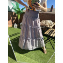 FALDA CELESTE Y MOKA