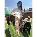 PANTALÓN CHOCO ESTAMPADO CASH