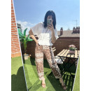 PANTALÓN CHOCO ESTAMPADO CASH