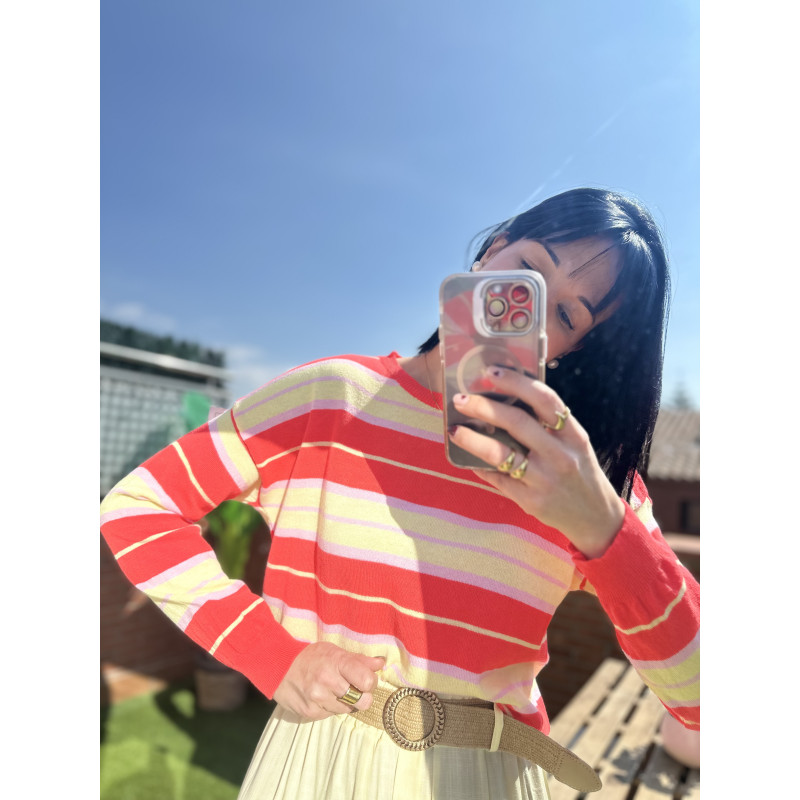 JERSEY RAYAS TRICOLOR