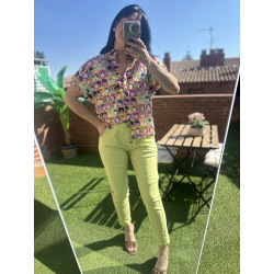 PANTALÓN PISTACHO BOTONES