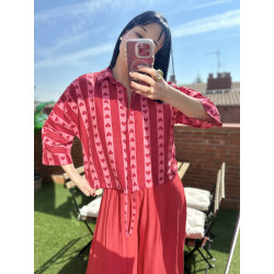 CAMISA RAYAS CORAZÓN