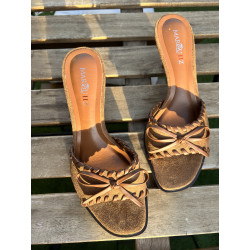 SANDALIA TACÓN MOKA