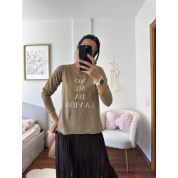 CAMISETA NO ME DA LA VIDA