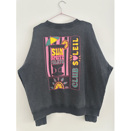 SUDADERA GRIS