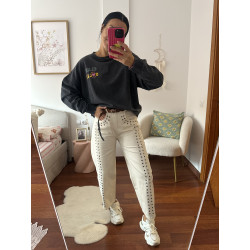 SUDADERA GRIS
