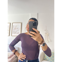 CAMISETA CASHMERE RAYAS